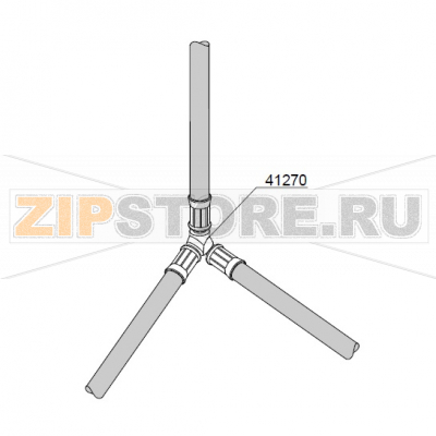 Ø12 mm plastic 3 ways connection DIHR LP3 S Plus Ø12 mm plastic 3 ways connection DIHR LP3 S PlusЗапчасть на деталировке под номером: 41270Название запчасти на английском языке: Ø12 mm plastic 3 ways connection DIHR LP3 S Plus