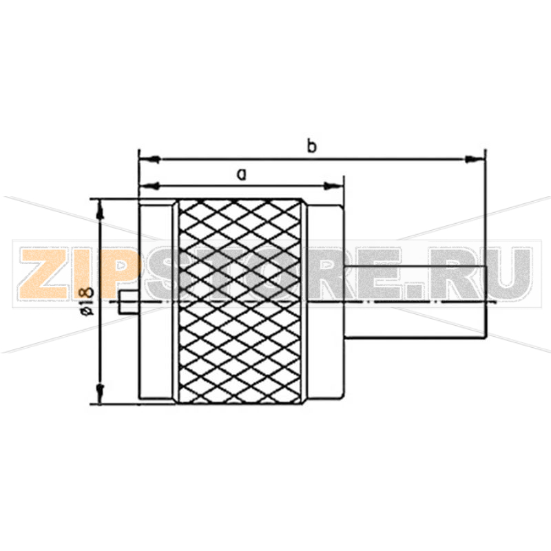 Разъем UHF, 50 Ом, 1 шт Telegärtner J01040A0006 