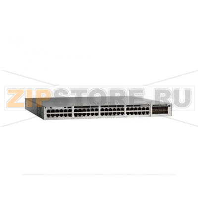 Коммутатор 48xGE, 4xSFP Cisco C9200L-48T-4G-RE 