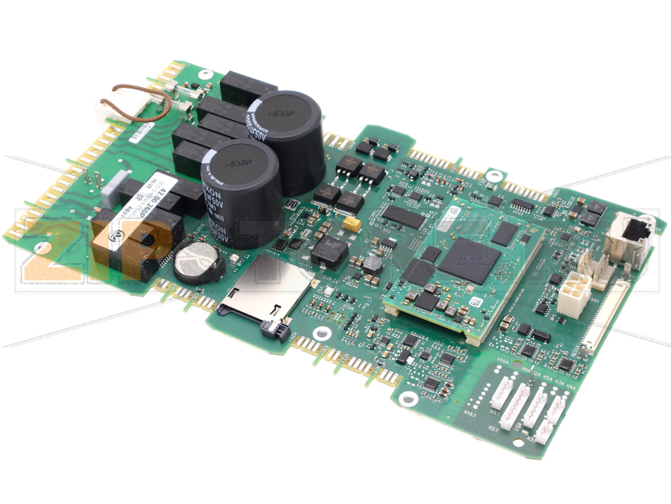 Плата процессора (с Sicotronic'ом) Rational VCC_ME 112-311 Запчасть снята с производства, заменена на каталожный номер 42.00.080V. Количество запчастей (комплектующих) Rational в оборудовании: 1 шт.