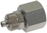 ПРЯМОЙ ШТУЦЕР 1/4"F Ø 6/4