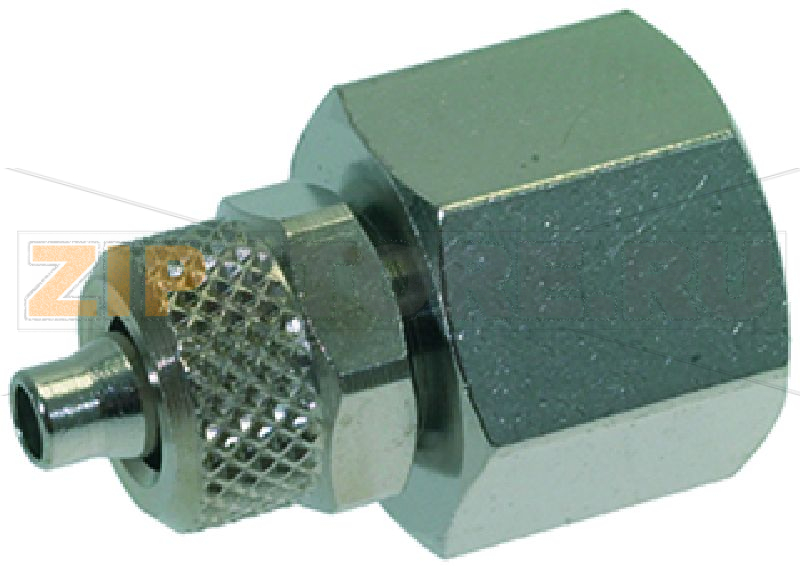 ПРЯМОЙ ШТУЦЕР 1/4"F Ø 6/4 