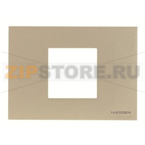 Рамка на 2 модуля, шампань ABB 2CLA247200N1901 