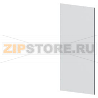 SIVACON, side panel / rear panel, Closed, EMC, IP40, H: 2000 mm, W: 800 mm, RAL 7035 Siemens 8MF1080-2UW62-1B