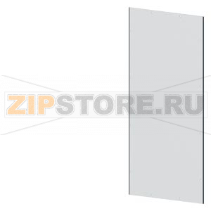 SIVACON, side panel / rear panel, Closed, EMC, IP40, H: 2000 mm, W: 800 mm, RAL 7035 Siemens 8MF1080-2UW62-1B 