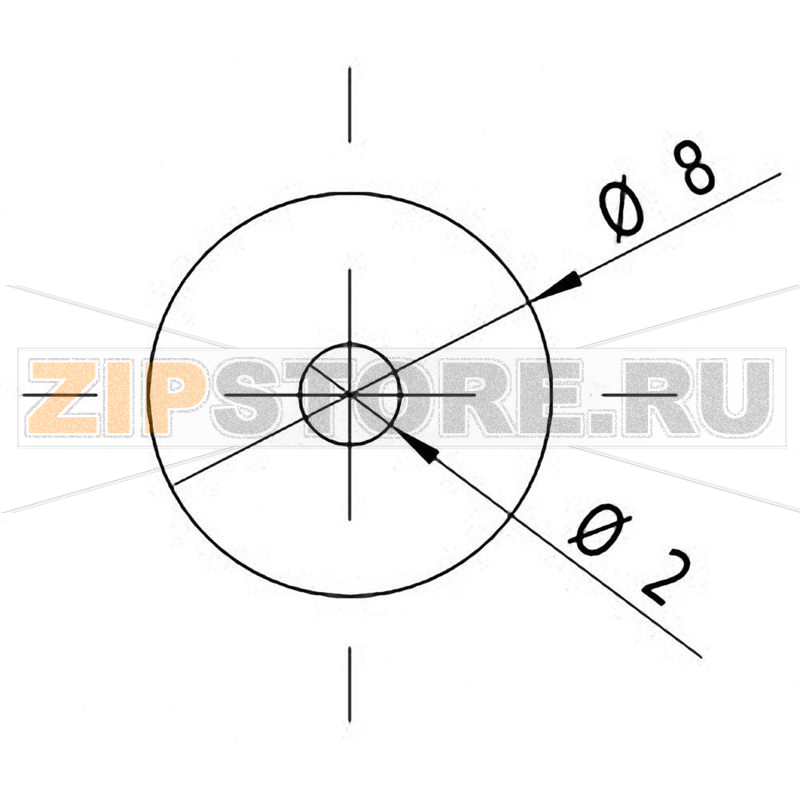 Модуль лазерный, красный, 0.3 МВт Picotronic DI650-0.3-5(8x21)-F100 