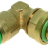 ФИТИНГ Д-ОБРАЗНЫЙ 1/8"M - Ø 6 MM - ФИТИНГ Д-ОБРАЗНЫЙ 1/8"M - Ø 6 MM