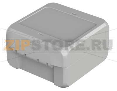 Корпус, 89x80x47 мм, поликарбонат UL 94 V0, одноцветный Bopla B 080805 PC-V0 7035 