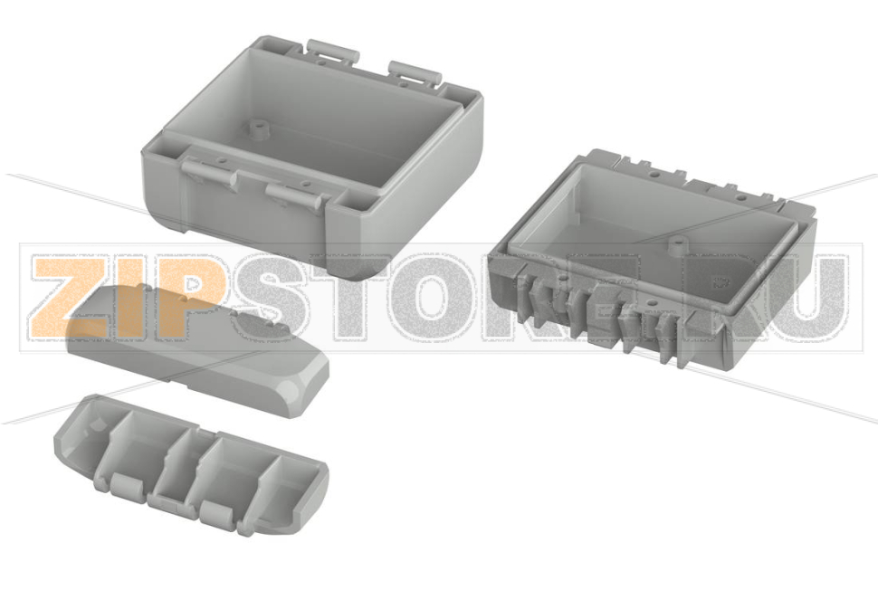 Корпус, 89x80x47 мм, поликарбонат UL 94 V0, одноцветный Bopla B 080805 PC-V0 7035 
