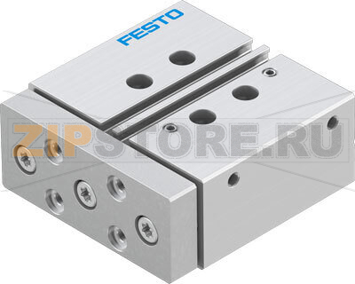 Пневмоцилиндр с направляющей Festo DFM-20-30-P-A-GF 