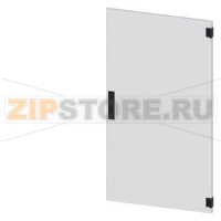 SIVACON, compartment door, right, IP40, H: 1100 mm, W: 600 mm, RAL 7035, Protection class 1 Siemens 8MF1160-2UT34-0BA2