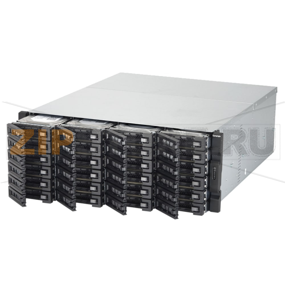Накопитель сетевой QNAP TS-EC2480U-RP 