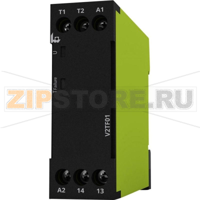 Реле контроля температуры 24 В/DC, 230 В/AC/DC, 1 шт Tele V2TF01 