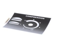 ETICHETTA DI COMPRESSIONE, LATO SINISTRO