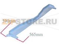 PROFILO POSTERIORE RIPIANO VETRO&#039;EDFV450