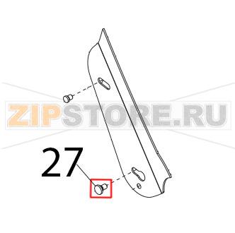 Vite inox parafetta Sirman Palladio 300 Vite inox parafetta Sirman Palladio 300Запчасть на деталировке под номером: 27