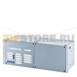 XC1003-A - Панель пожаротушения (для монтажа в 19&quot; стойку) Siemens XC1003-A 