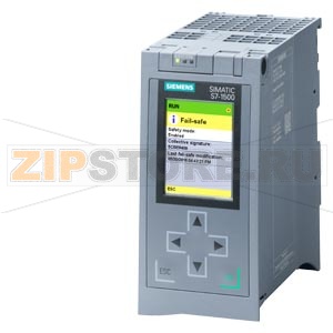 SIMATIC S7-1500T, CPU 1515TF-2 PN, Central processing unit with work memory 750 KB for program and 3 MB for data, 1st interface: PROFINET IRT with 2-port switch, 2nd interface, Ethernet, 30 ns bit performance, SIMATIC Memory Card required Siemens 6ES7515- 