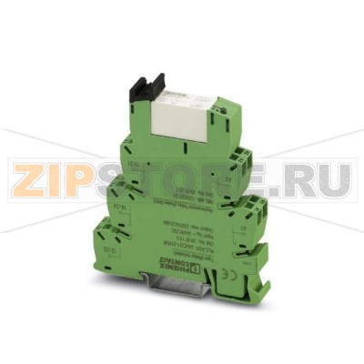 Укомплектованный релейный модуль PLC Phoenix Contact PLC-RSP- 24UC/21-21/RW 14 мм, с пружинной клеммой для применения в приводных устройствах, входное номинальное напряжение 24 В пост. тока, диапазон: 0,7 x UN до 1,25 x UN, температурный класс TX: -40 °C до + 70 °C. Соответствует EN 50155, EN 50178, EN 61373, EN 50121 и МЭК 62103.Минимальный заказ: 10 шт.Упаковка: 10 шт.