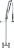 PRE-RINSE UNIT PREMIUM AUTOM.1330 mm