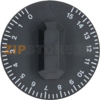 KNOB BLACK ø 44 mm 0-15&#039;