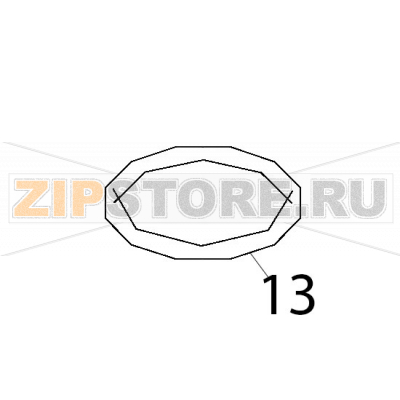 O-Ring 36.17X41.41X2.6 Fagor AD-48 C O-Ring 36.17X41.41X2.6 Fagor AD-48 CЗапчасть на деталировке под номером: 13Название запчасти Fagor на английском языке: O-Ring 36.17X41.41X2.6 AD-48 C.
