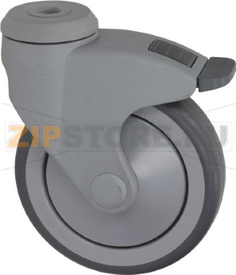 ПОВОРОТНОЕ КОЛЕСО С ТОРМОЗОМ 