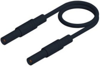 Провод тестовый 2 м, черный Hirschmann MLS GG 200/1 BLACK