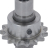 ШЕСТЕРНЯ 1/2" Z15 - ШЕСТЕРНЯ 1/2" Z15