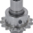 ШЕСТЕРНЯ 1/2" Z15 - ШЕСТЕРНЯ 1/2" Z15