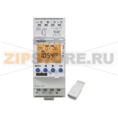 Таймер цифровой на DIN-рейку, 1 шт Theben 6110100 