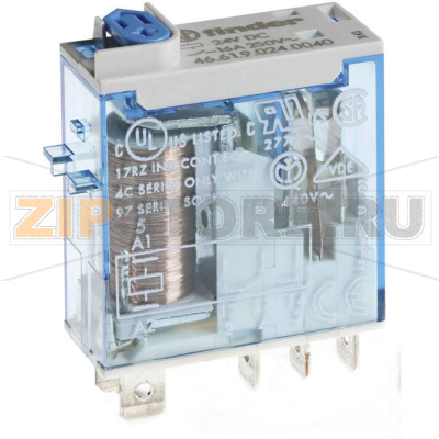 Реле электромагнитное, 24 V (DC), 16 A Finder 46.61.9.024.4040 