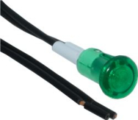 GREEN PILOT LIGHT 24V S-245 WITH CABLE
