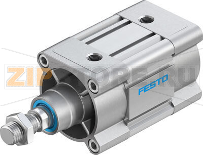 Пневмоцилиндр стандартный Festo DSBC-80-25-D3-PPSA-N3 