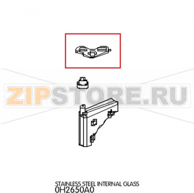 Stainless steel internal glass Unox XVC 704 Stainless steel internal glass Unox XVC 704Запчасть на деталировке под номером: 16Название запчасти на английском языке: Stainless steel internal glass Unox XVC 704