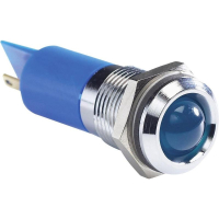Лампа индикаторная 12 В/DC, светодиодная, синяя APEM Q14P1CXXB12E