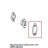Left door latch cap Unox XVC 704