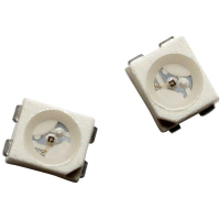 Светодиод 224 мкд, SMD, PLCC4, синий, 120°, 30 мА, 3.8 В Avago Technologies HSMN-A400-S8PM2