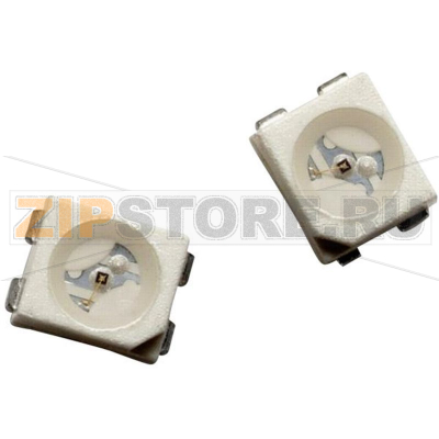 Светодиод 224 мкд, SMD, PLCC4, синий, 120°, 30 мА, 3.8 В Avago Technologies HSMN-A400-S8PM2 