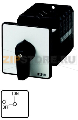 Переключатель вкл/выкл, 6-полюсн. 100 A, 90° Eaton T5-4-15164/Z 