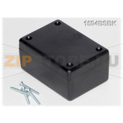 Корпус 81x56x40 мм, материал: пластик, черный, 1 шт Hammond 1594BSBK 