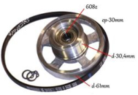 PULLEY + BELT DRYER KIT