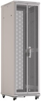 Hyperline TTR-4261-DD-RAL7035 Шкаф напольный 19-дюймовый, 42U, 2055x600х1000 мм (ВхШхГ), передняя и задняя распашные перфорированные двери (75%), ручка с замком, цвет серый (RAL 7035) (разобранный)