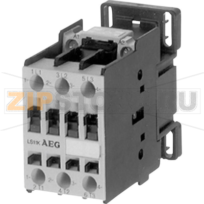 Контактор 3-полюсный, 4 кВт, 230 В/AC, 1 шт General Electric LS4K.10A00 