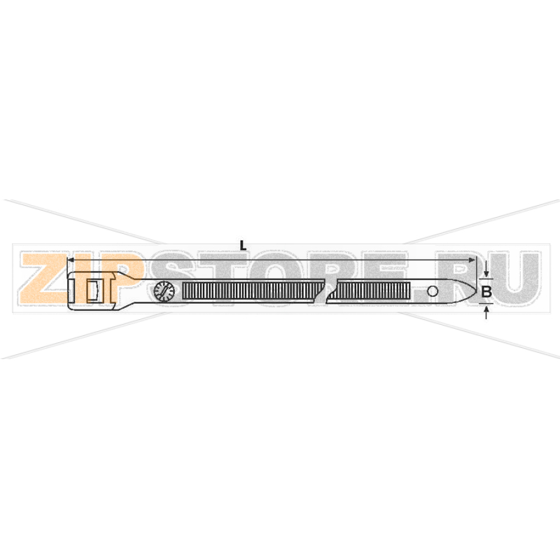 Стяжка кабельная 180 мм, черная, 1 шт HellermannTyton PE180-HSW-BK-C1 
