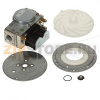 Газовый клапан в сборе SEP Rational SCC_WE, CM_P 61/62/101/201 начиная с 09/2011