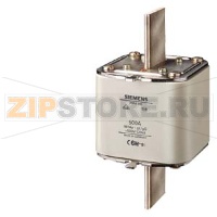 ПЛАВКАЯ ВСТАВКА НИЗКОВОЛЬТНАЯ GL/GG С НЕИЗОЛИРОВАННЫМИ ВЫСТУПАМИ ДЛЯ МОНТ./ДЕМОНТ. ТИПОРАЗМЕР 4A, Iном.=800A, Uном.=500В Siemens 3NA3675