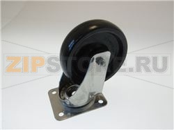 RUOTA SENZA FRENO D.125 INOX+280°C 