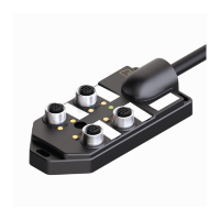 Коробка распределительная, пассивная, M12x1 Turck TB-4M12-4P2-5/TXL