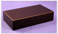 Корпус стальной 229x127x51 мм, черный, 1 шт Hammond 1441-14BK3